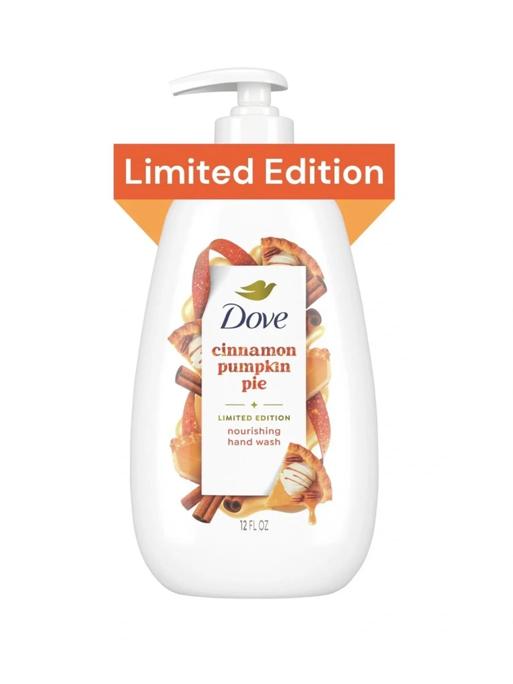 🎉 $5 Dove Hand Wash in Cinnamon Pumpkin Pie - Limited Edition
